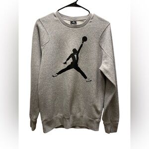 Jordan Crewneck Sweatshirt Mens size Small Jumpman with Tuxedo Rare Find Nike